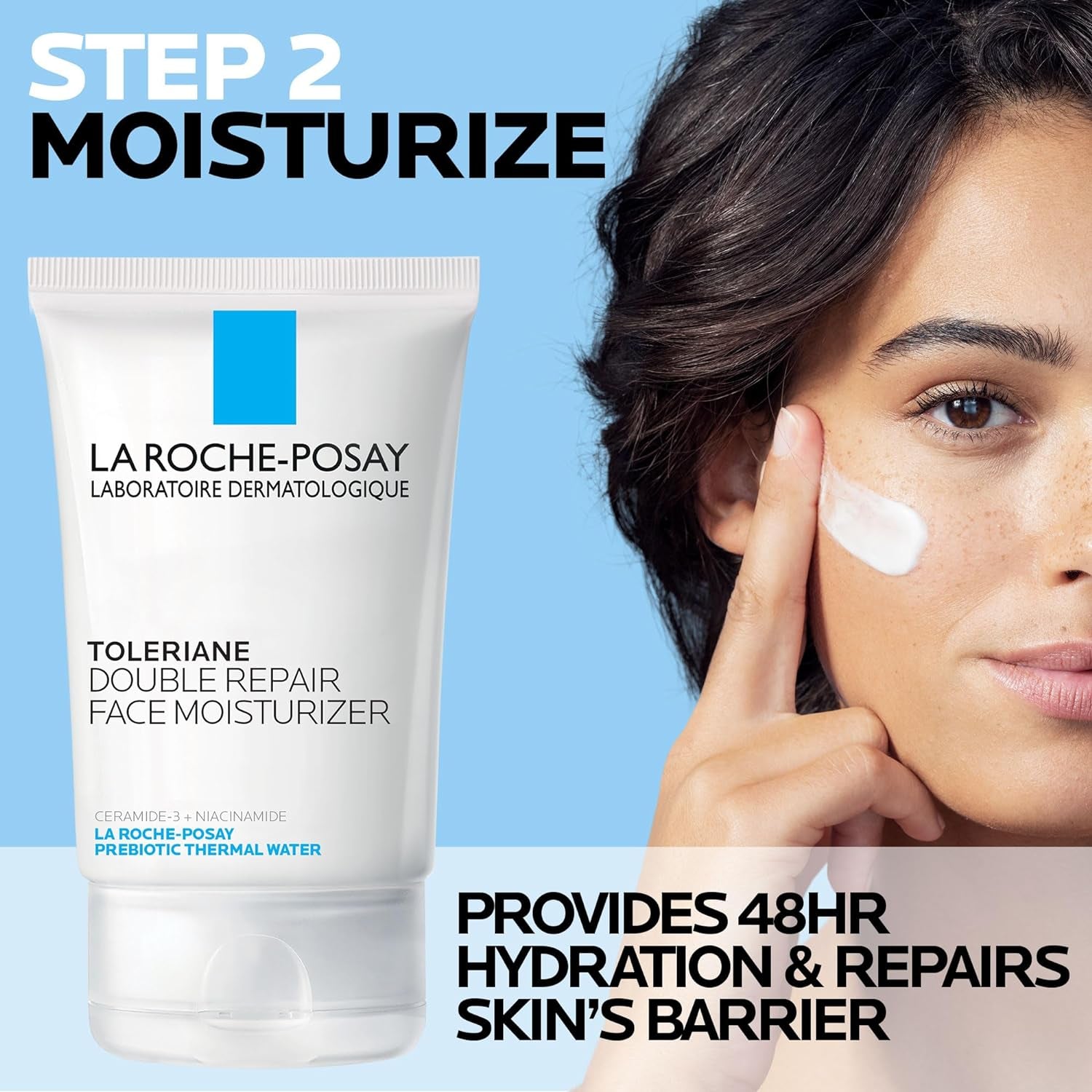 Toleriane Skin Care Set, Face Moisturizer & Face Wash