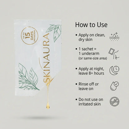 Deodorant Cream – Herbal Whole Body | Skinaura - up to 15 Days Odor Control, Aluminum-Free, Non-Greasy, Botanical Formula for Sensitive Skin