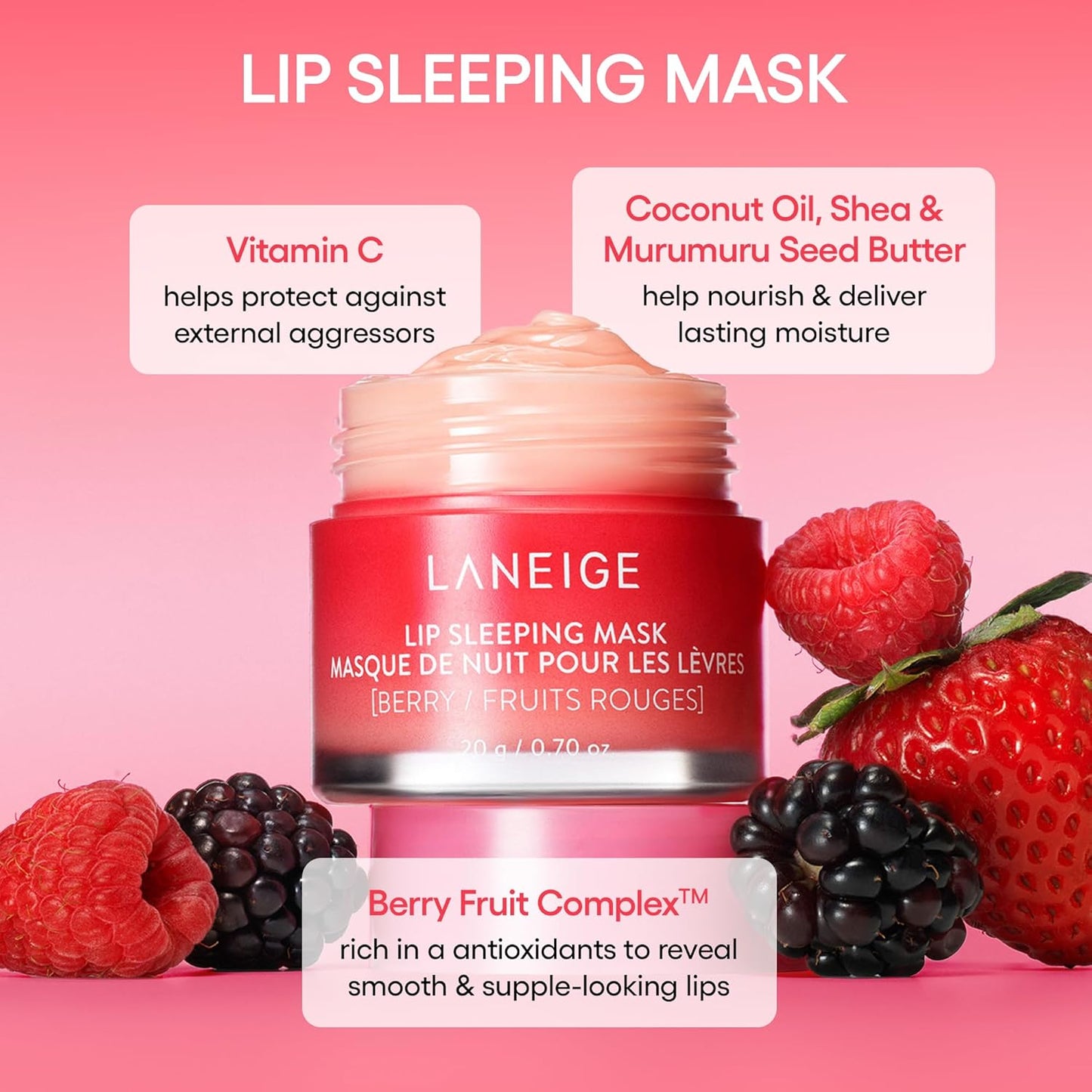 LANEIGE Water Bank Blue Hyaluronic Cream Moisturizer: Hydrating Korean Face Cream with Squalane & Ceramide for Skin Barrier Support, Dermatologist-Tested