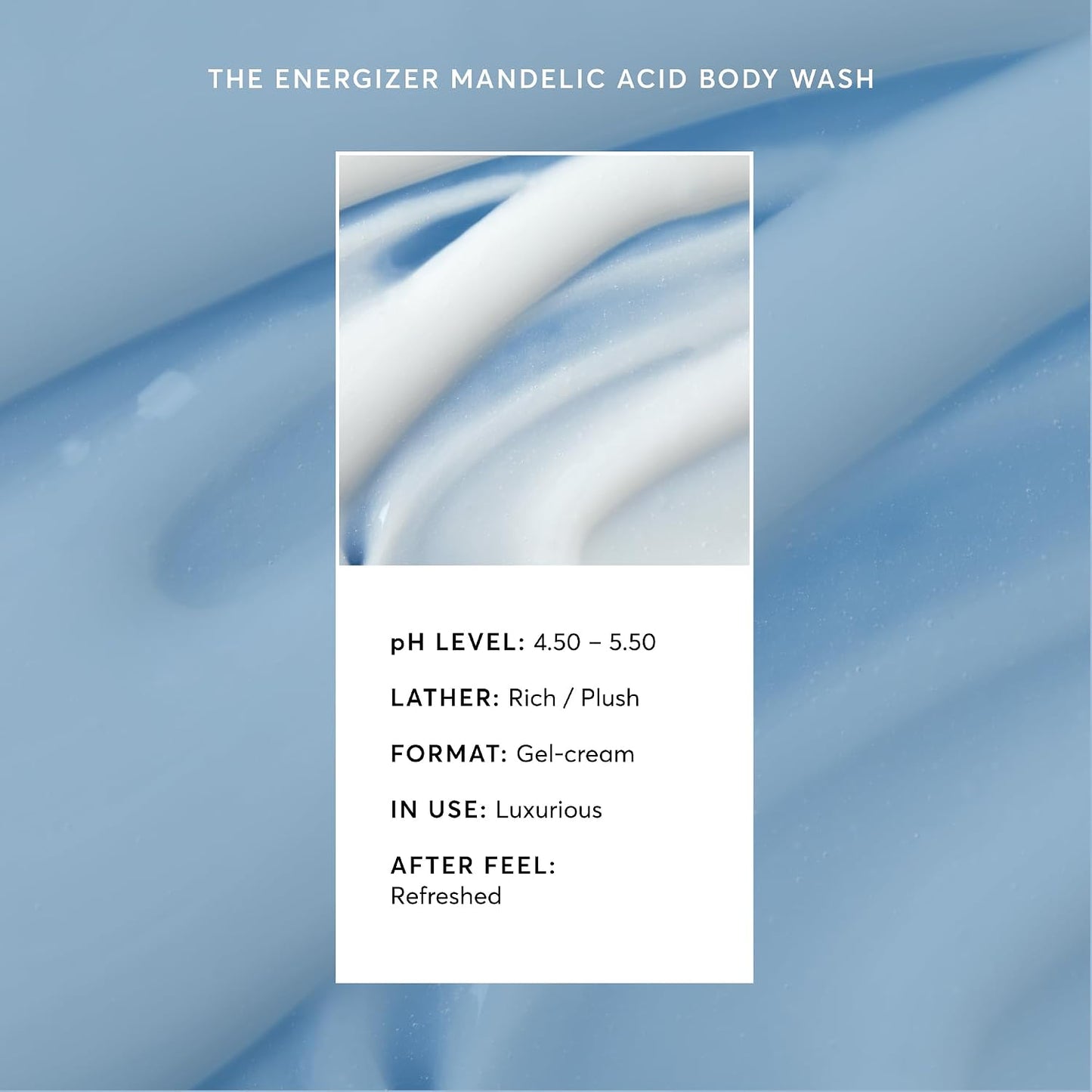 Mandelic Acid Body Wash, Sugar Cane & Menthyl Lactate, 16.9 Fl Oz
