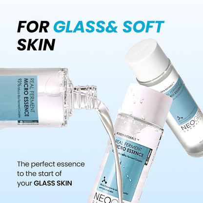 NEOGEN Dermalogy Real Ferment Micro Essence, 5.07 Oz (150Ml)